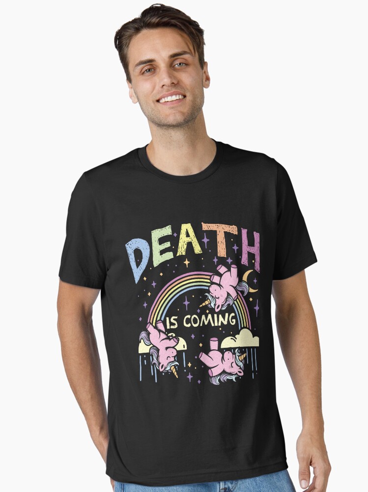 Thumbnail 1 of 7, Essential T-Shirt, Death is coming designed and sold by v-nerd.