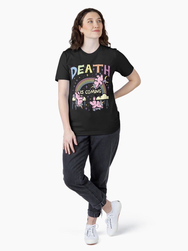 Thumbnail 4 of 7, Essential T-Shirt, Death is coming designed and sold by v-nerd.
