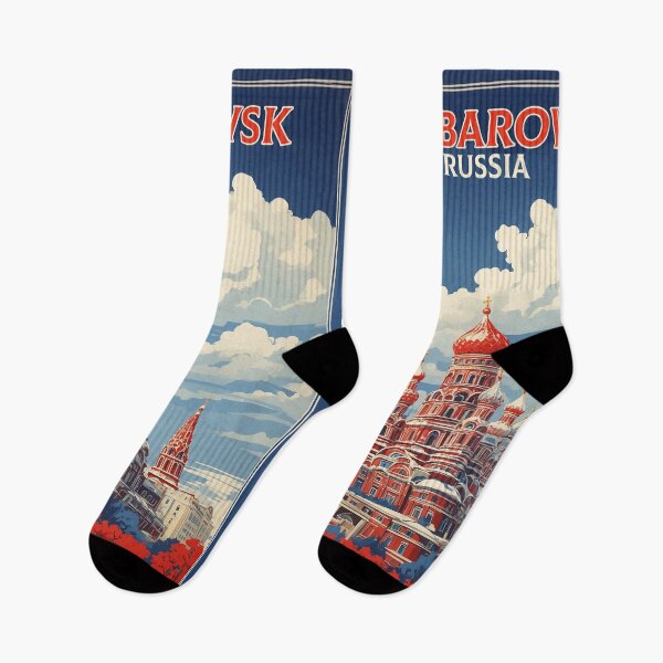 Item preview, Khabarovsk Russia Vintage Travel Tourism  designed and sold by TravelersGems.