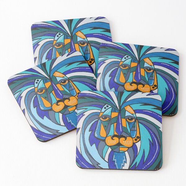 Item preview, Blue Lion designed and sold by Linda Finstad.
