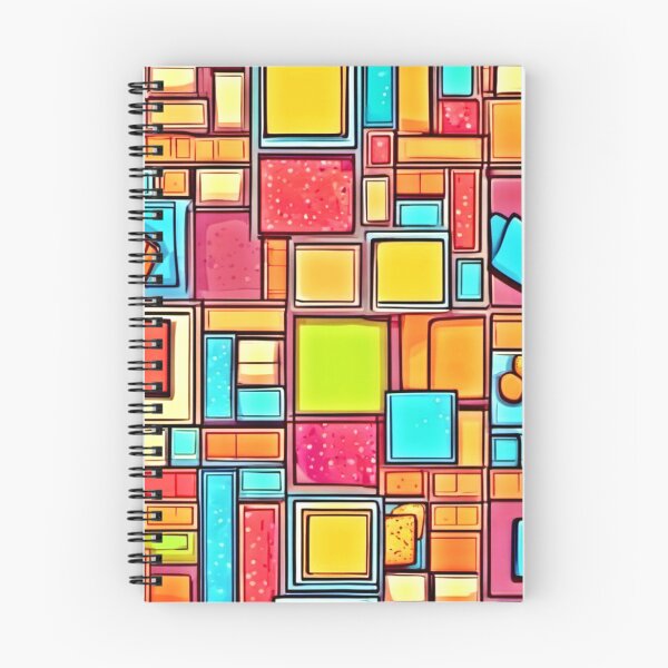 Item preview, Shape-Filled Squares: Comic Art designed and sold by Health And Fitness Posts e-Store.