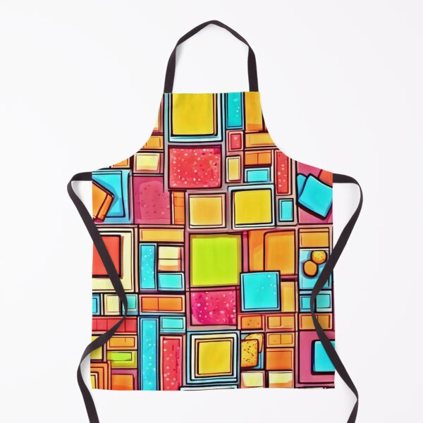 Item preview, Shape-Filled Squares: Comic Art designed and sold by Health And Fitness Posts e-Store.