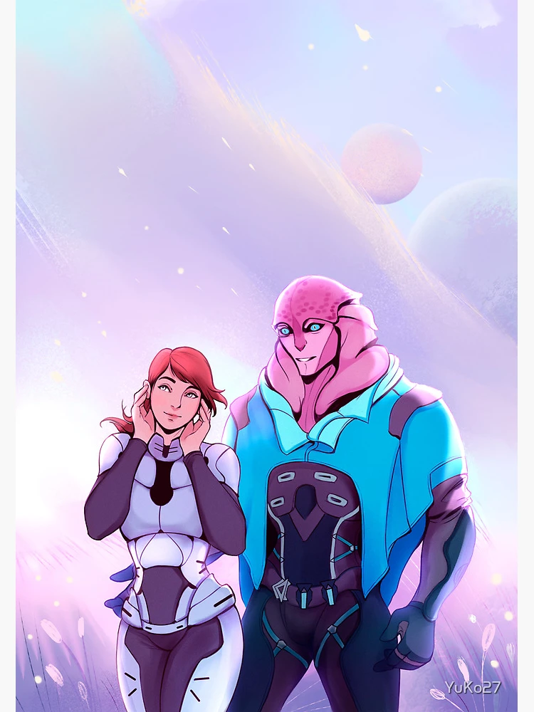 Sara Ryder and Jaal Ama Darav Art Print