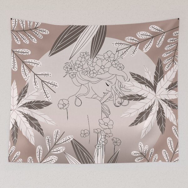 Item preview, Line art woman designed and sold by Filotecnia.