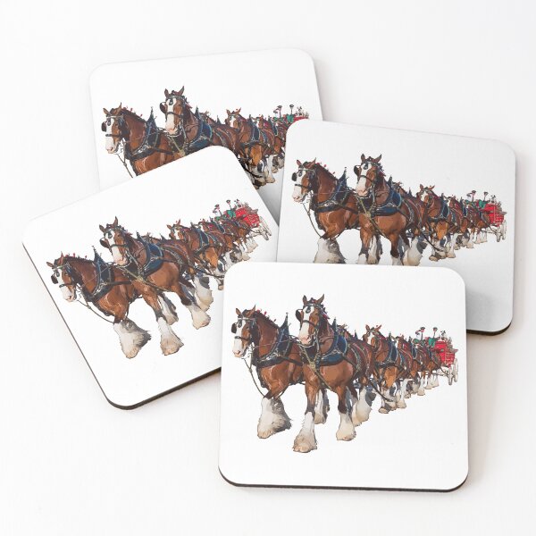 Item preview, Clydesdale Eight Horse Hitch designed and sold by Lakeric Cityscapes.