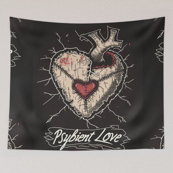 Item preview, Gothic Psybient Love in Vintage Style designed and sold by Piotrek0001.
