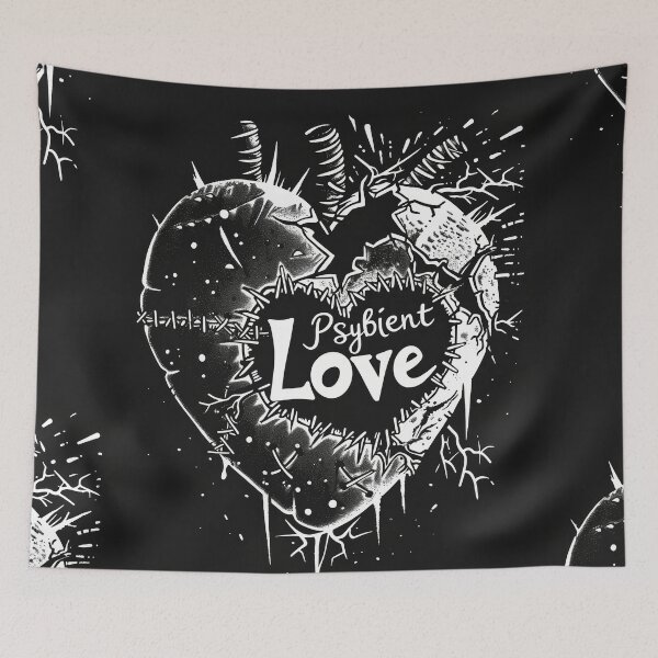 Item preview, Gothic Psybient Love in Vintage Style designed and sold by Piotrek0001.