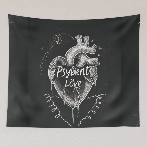 Item preview, Gothic Psybient Love in Vintage Style designed and sold by Piotrek0001.