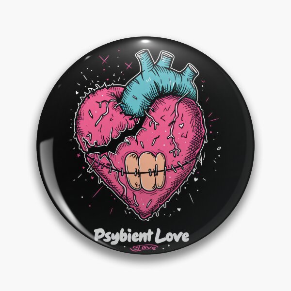 Item preview, Gothic Psybient Love in Vintage Style designed and sold by Piotrek0001.