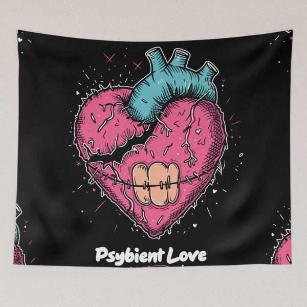 Item preview, Gothic Psybient Love in Vintage Style designed and sold by Piotrek0001.