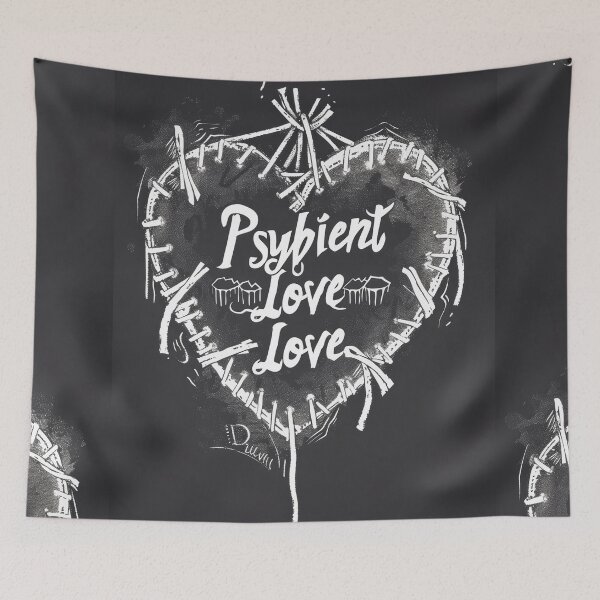 Item preview, Gothic Psybient Love in Vintage Style designed and sold by Piotrek0001.
