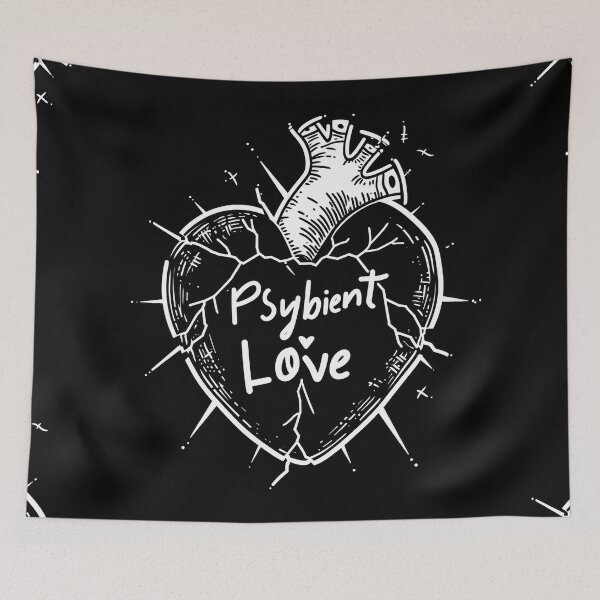 Item preview, Gothic Psybient Love in Vintage Style designed and sold by Piotrek0001.