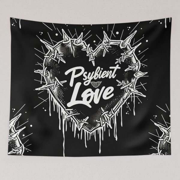 Item preview, Gothic Psybient Love in Vintage Style designed and sold by Piotrek0001.