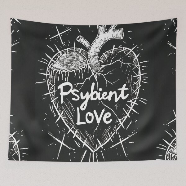 Item preview, Gothic Psybient Love in Vintage Style designed and sold by Piotrek0001.