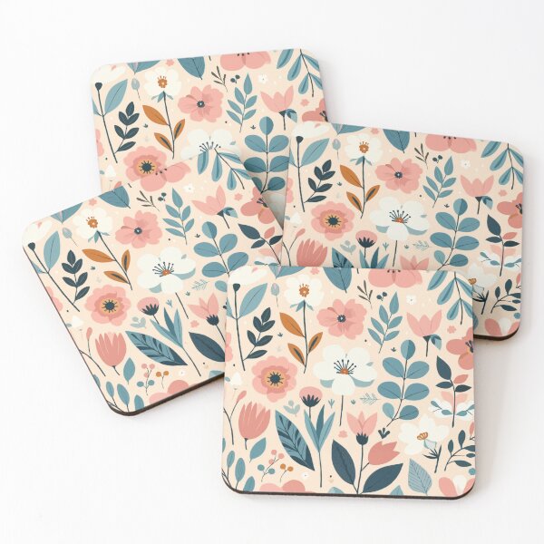 Item preview, Pastel Blooms: Seamless Spring Pattern designed and sold by printmala.
