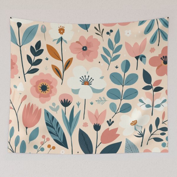 Item preview, Pastel Blooms: Seamless Spring Pattern designed and sold by printmala.