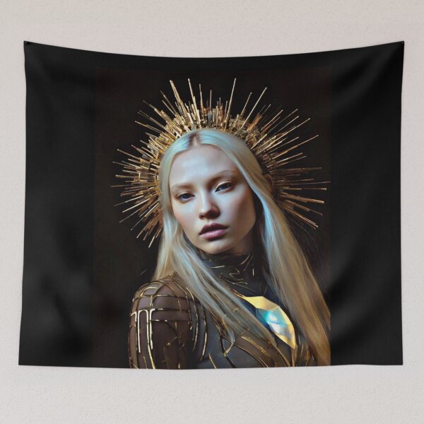 Item preview, Astral Divinity: Modern Portrait of Divine Feminine Energy designed and sold by REALKIRAN.