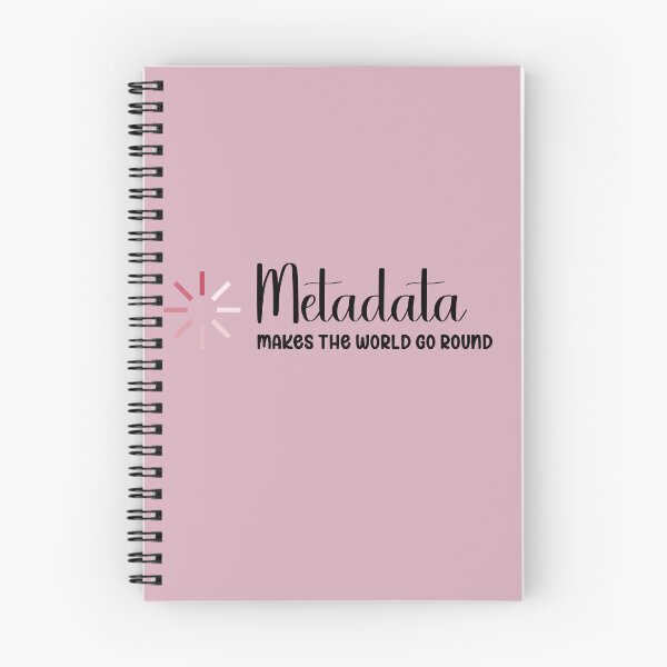 Item preview, Pink Metadata Makes the World Go Round Digital Asset Management  designed and sold by darkskydelights.