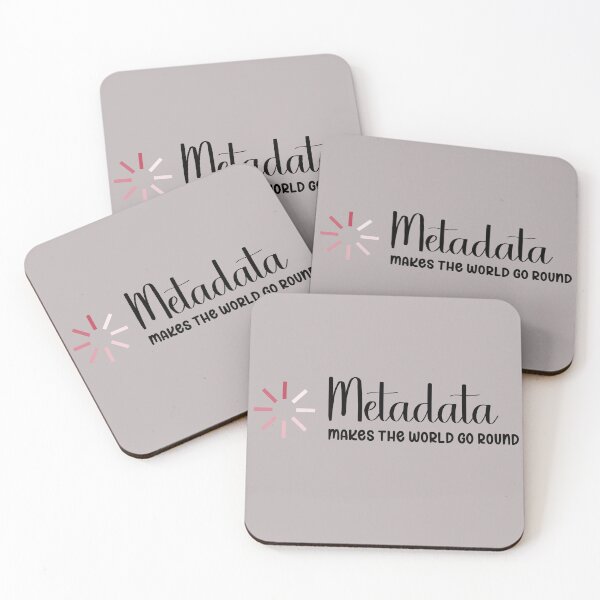 Item preview, Pink Metadata Makes the World Go Round Digital Asset Management  designed and sold by darkskydelights.