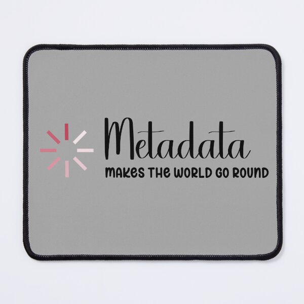 Item preview, Pink Metadata Makes the World Go Round Digital Asset Management  designed and sold by darkskydelights.