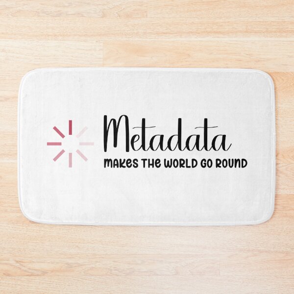 Item preview, Pink Metadata Makes the World Go Round Digital Asset Management  designed and sold by darkskydelights.