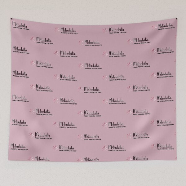 Item preview, Pink Metadata Makes the World Go Round Digital Asset Management  designed and sold by darkskydelights.