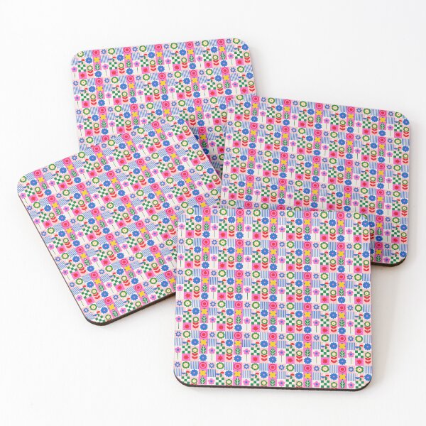 Item preview, Spring geometric pattern (red and blue)  designed and sold by HofTao.