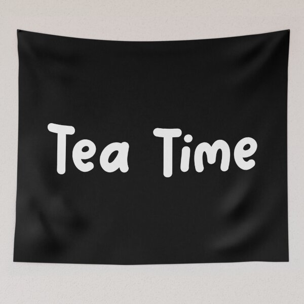 Item preview, "Tea Time" Typography Design designed and sold by rahmastaa.