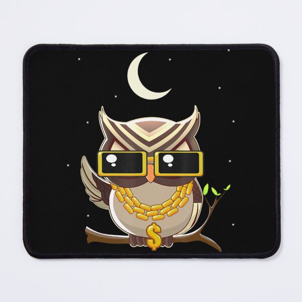 Item preview, Cool Gangsta Owl Bling Bling Gift Hip Hop Music designed and sold by NadiaGutkows2.