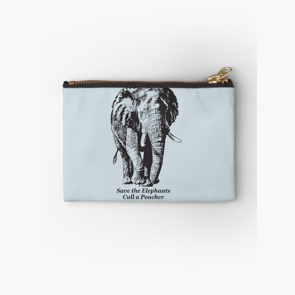 Item preview, Save the Elephants, Cull a Poacher message designed and sold by Scotch Macaskill.
