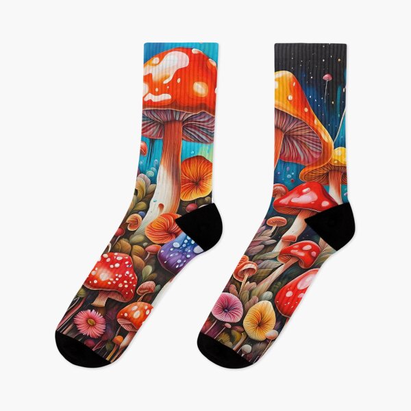 Item preview, Mystical Mushrooms: Vibrant Fungi Fantasia 007 designed and sold by REALDesign-Shop.