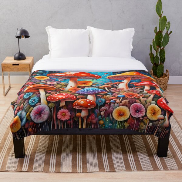 Item preview, Mystical Mushrooms: Vibrant Fungi Fantasia 007 designed and sold by REALDesign-Shop.