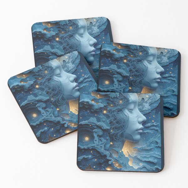 Item preview, Blue Goddess designed and sold by OccultDreams.