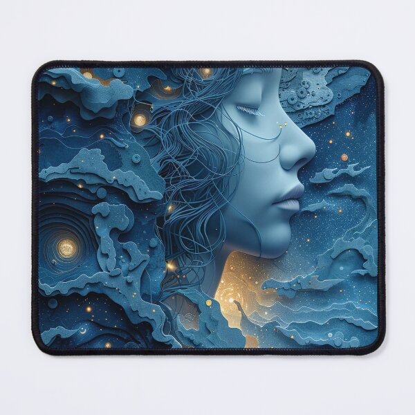 Item preview, Blue Goddess designed and sold by OccultDreams.