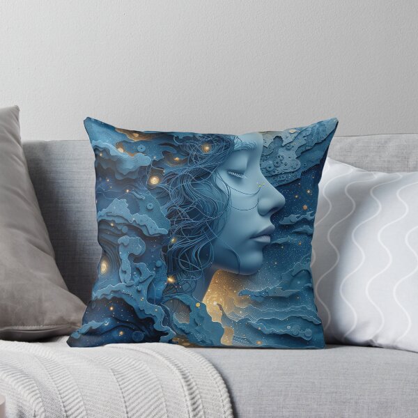 Item preview, Blue Goddess designed and sold by OccultDreams.