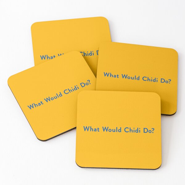 Item preview, What Would Chidi do? (Blue)  designed and sold by KingPagla.
