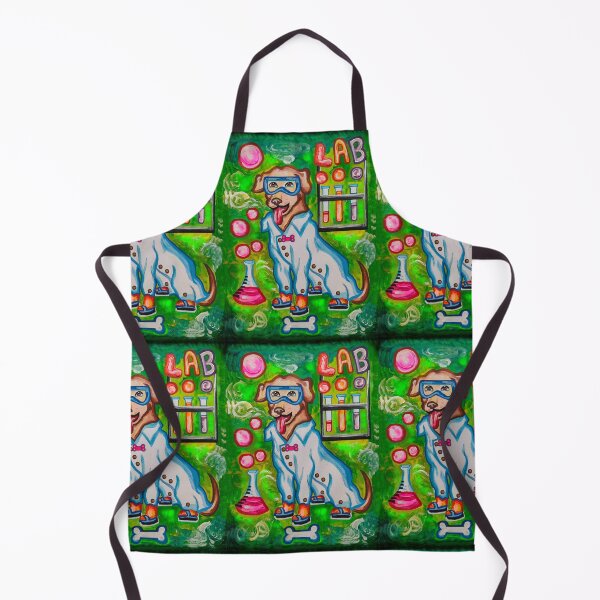 Item preview, Lab Dog Working in A Science Lab designed and sold by Deborah Camp.