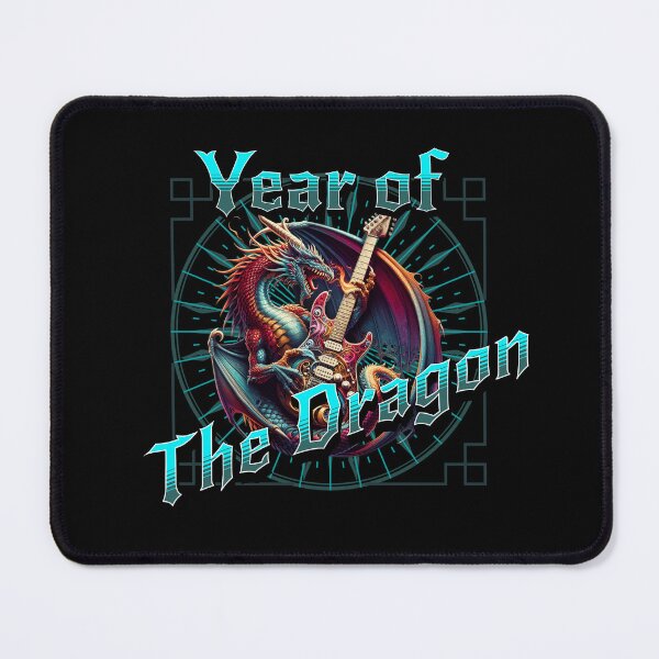 Item preview, Year of the dragon guitarist designed and sold by Animetal-Shop.