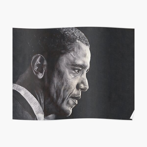 Obama - Ballpoint Pen Poster