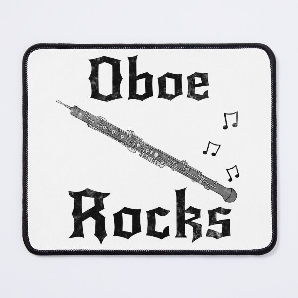 Item preview, Oboe Rocks, Oboist Goth Heavy Rock Musician designed and sold by doodlerob.