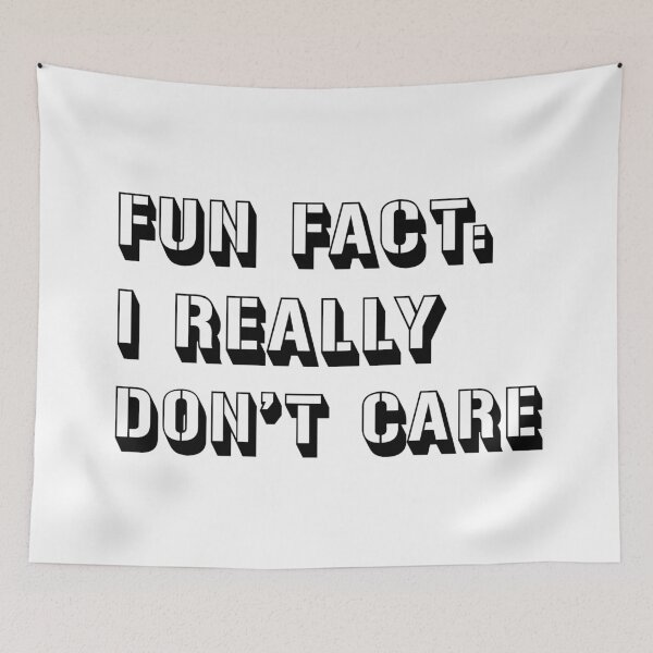Item preview, i really don't care designed and sold by 101univers.