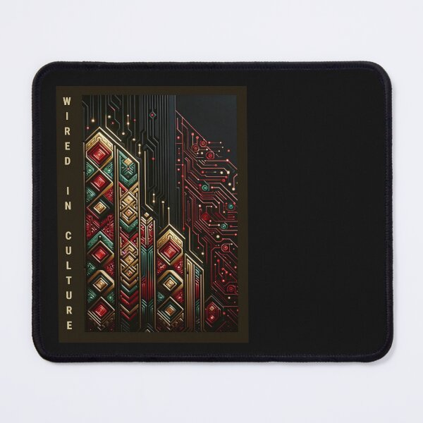 Item preview, Wired In Culture Red-Green-Gold designed and sold by Sienna Hamilton-Katene.