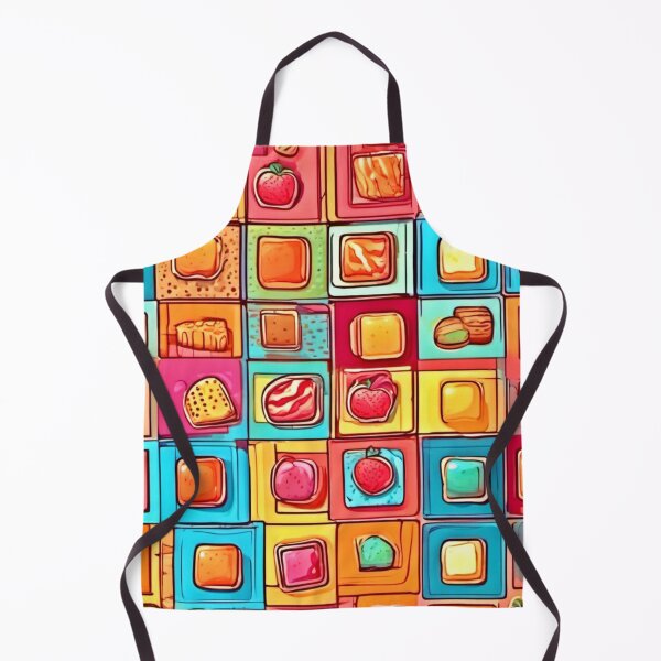 Item preview, Dessert Delights: Colorful Squares designed and sold by Health And Fitness Posts e-Store.