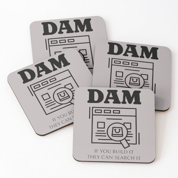 Item preview, If You Build It They Can Search It Digital Asset Management DAM designed and sold by darkskydelights.