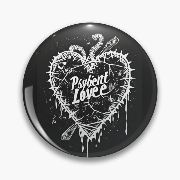 Item preview, Gothic Psybient Love in Vintage Style designed and sold by Piotrek0001.