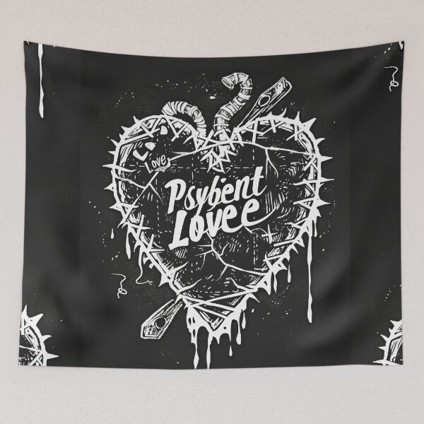 Item preview, Gothic Psybient Love in Vintage Style designed and sold by Piotrek0001.