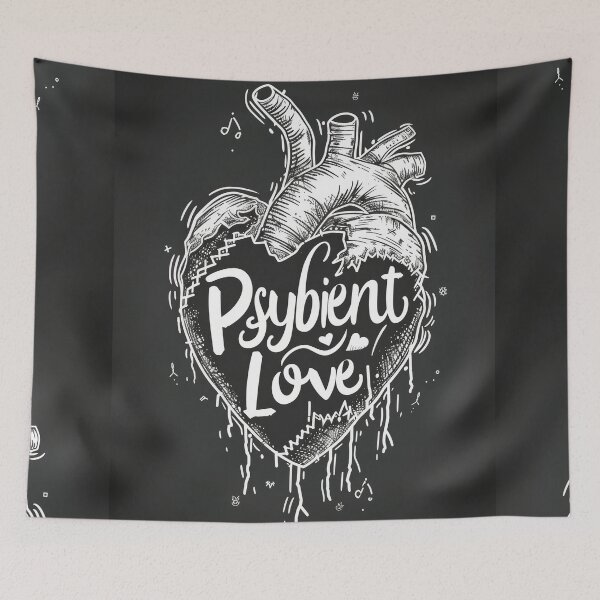 Item preview, Gothic Psybient Love in Vintage Style designed and sold by Piotrek0001.