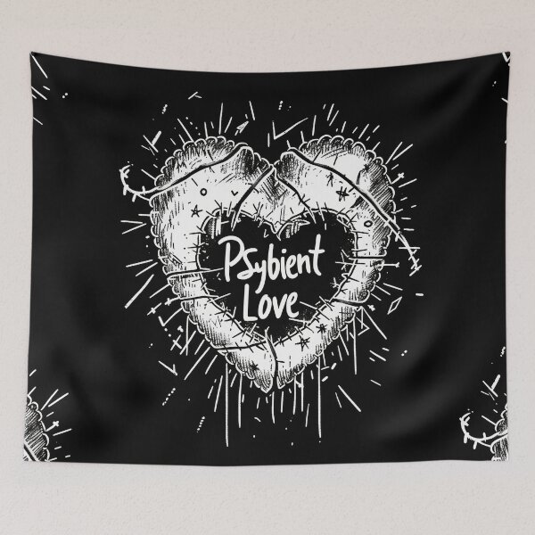 Item preview, Gothic Psybient Love in Vintage Style designed and sold by Piotrek0001.