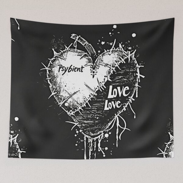 Item preview, Gothic Psybient Love in Vintage Style designed and sold by Piotrek0001.