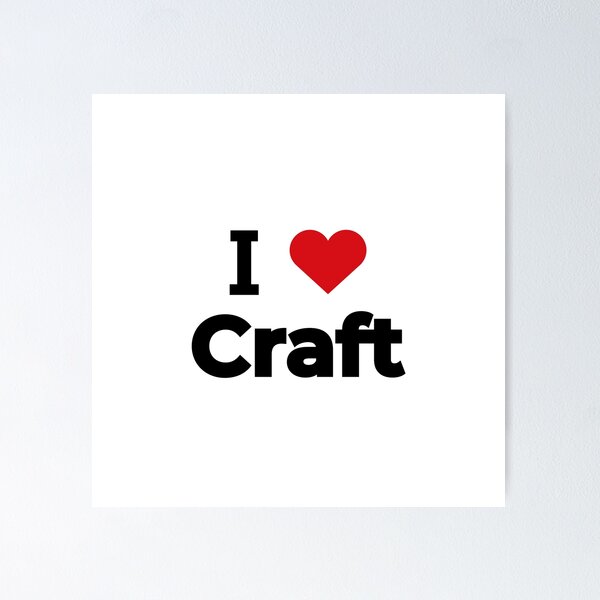 Item preview, I love Craft designed and sold by Moyanana.
